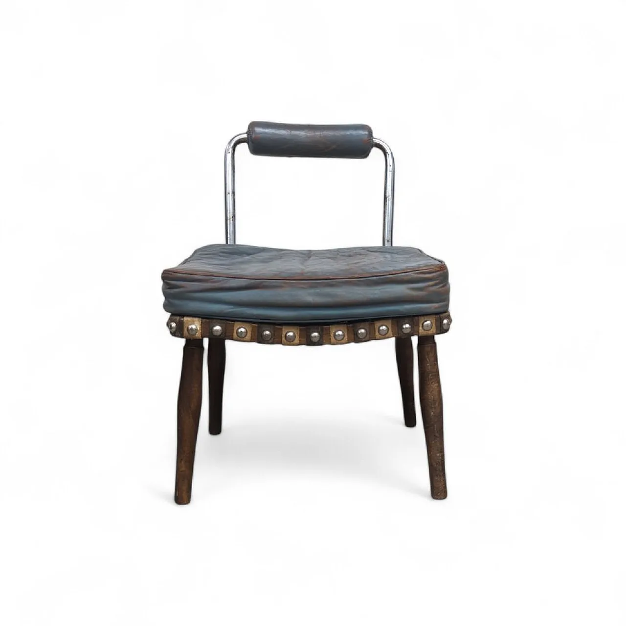 Modernist tubular steel Easy chair, 1940s 6