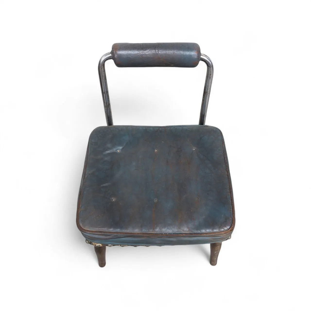 Modernist tubular steel Easy chair, 1940s 8