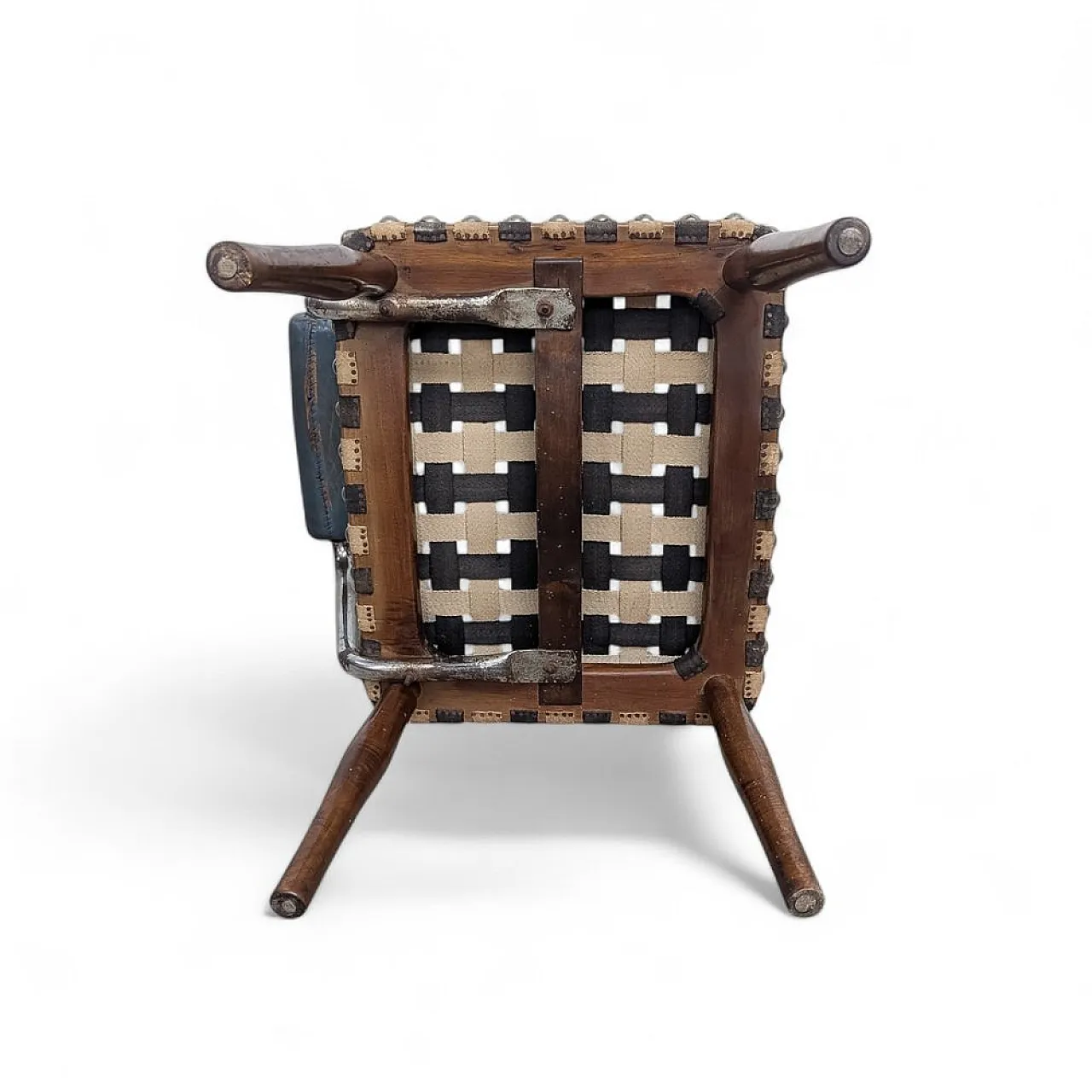 Modernist tubular steel Easy chair, 1940s 10