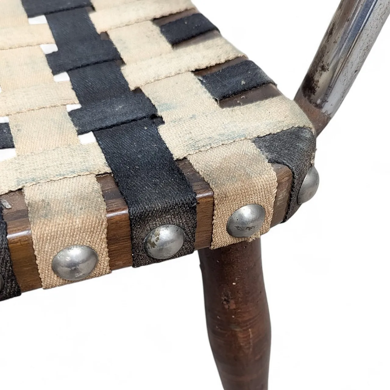 Modernist tubular steel Easy chair, 1940s 15