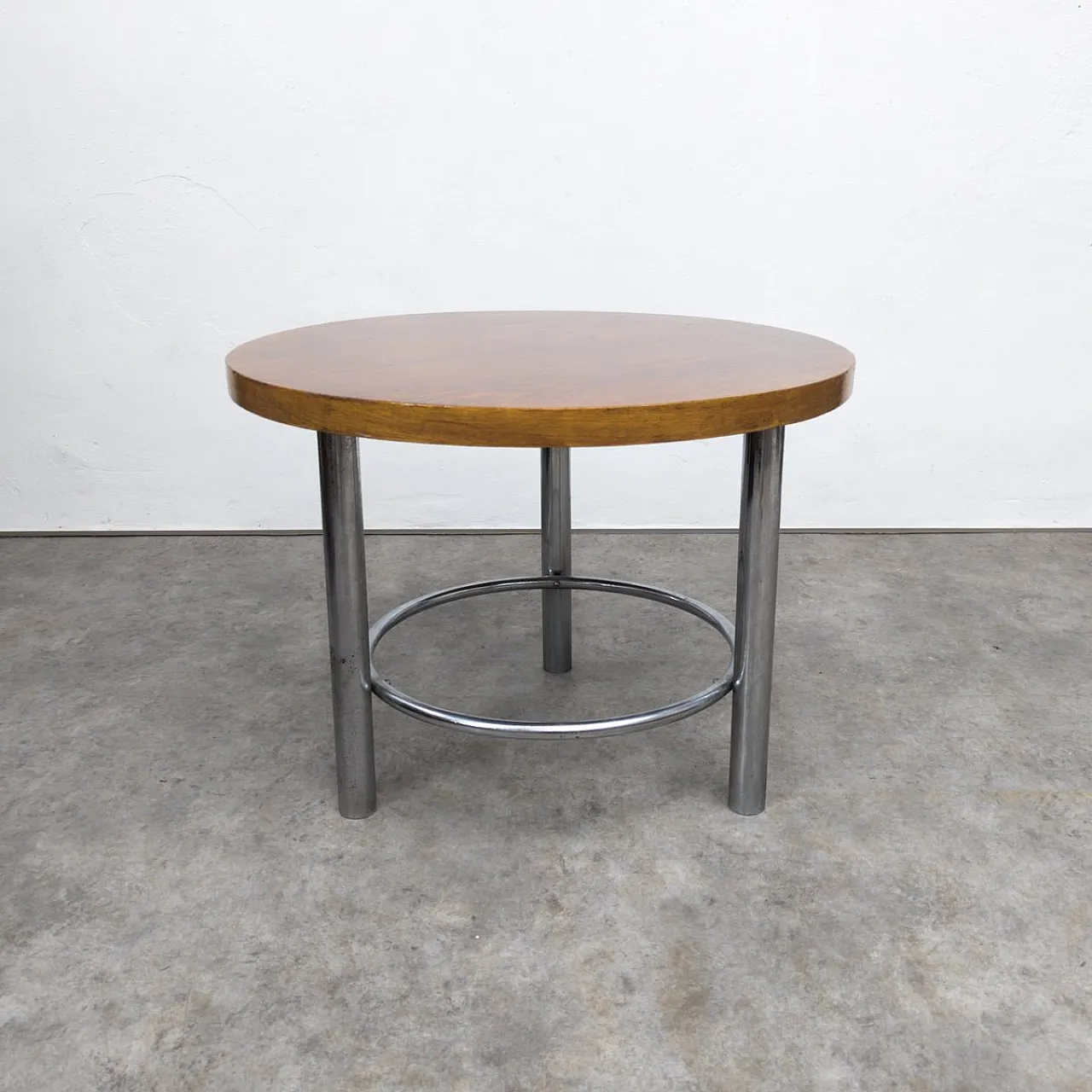 Tubular steel coffee table TN58 by Arnošt Beck for Mücke Melder, 1930s 1