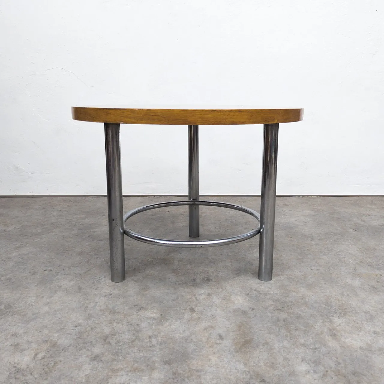 Tubular steel coffee table TN58 by Arnošt Beck for Mücke Melder, 1930s 2
