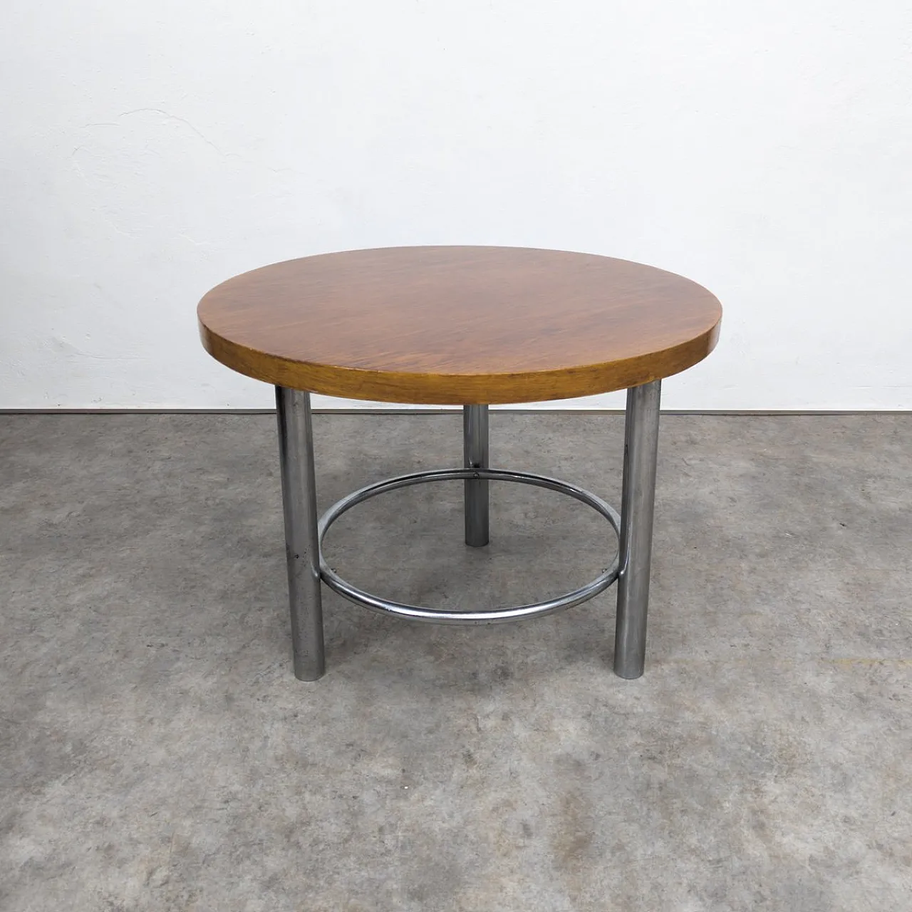 Tubular steel coffee table TN58 by Arnošt Beck for Mücke Melder, 1930s 3