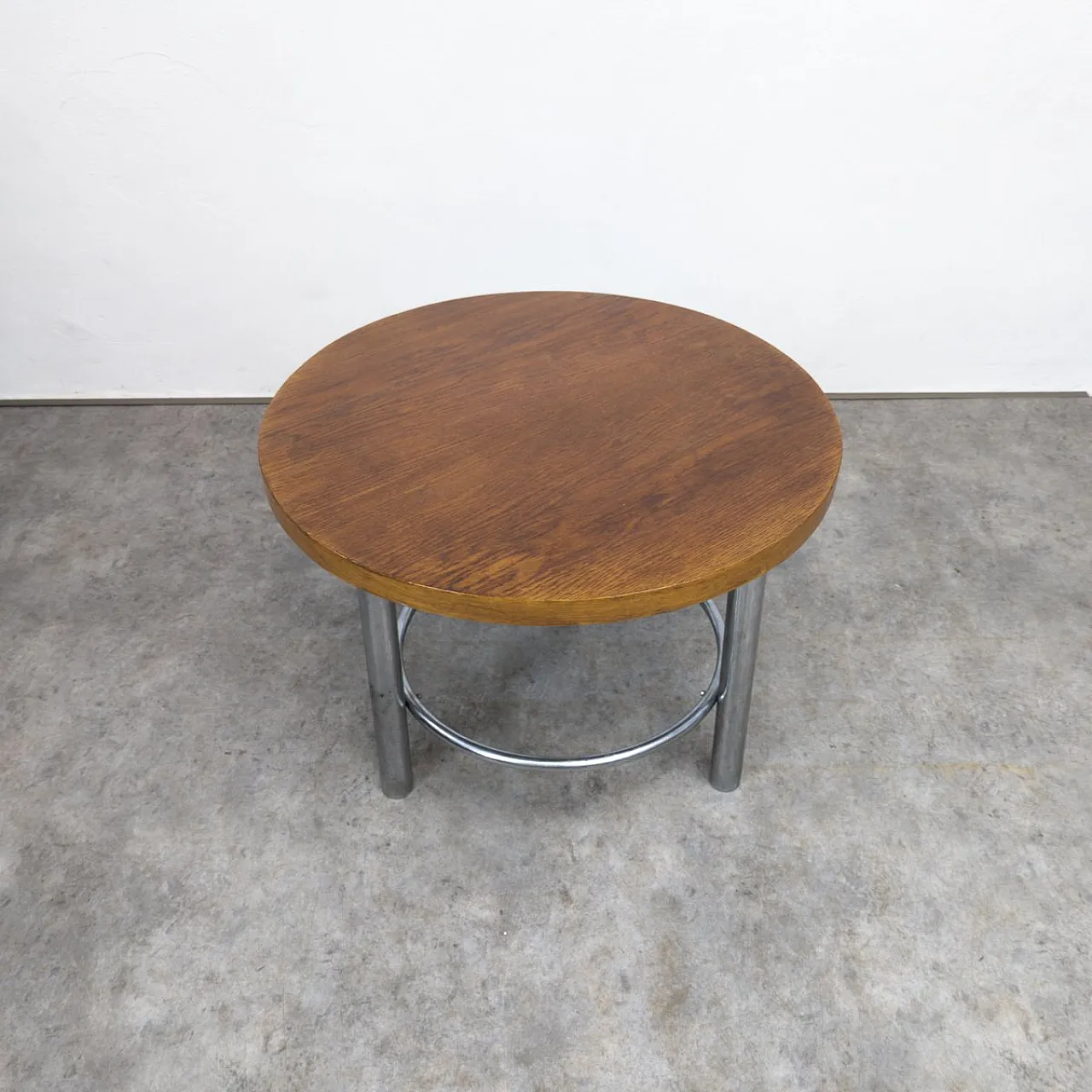 Tubular steel coffee table TN58 by Arnošt Beck for Mücke Melder, 1930s 5