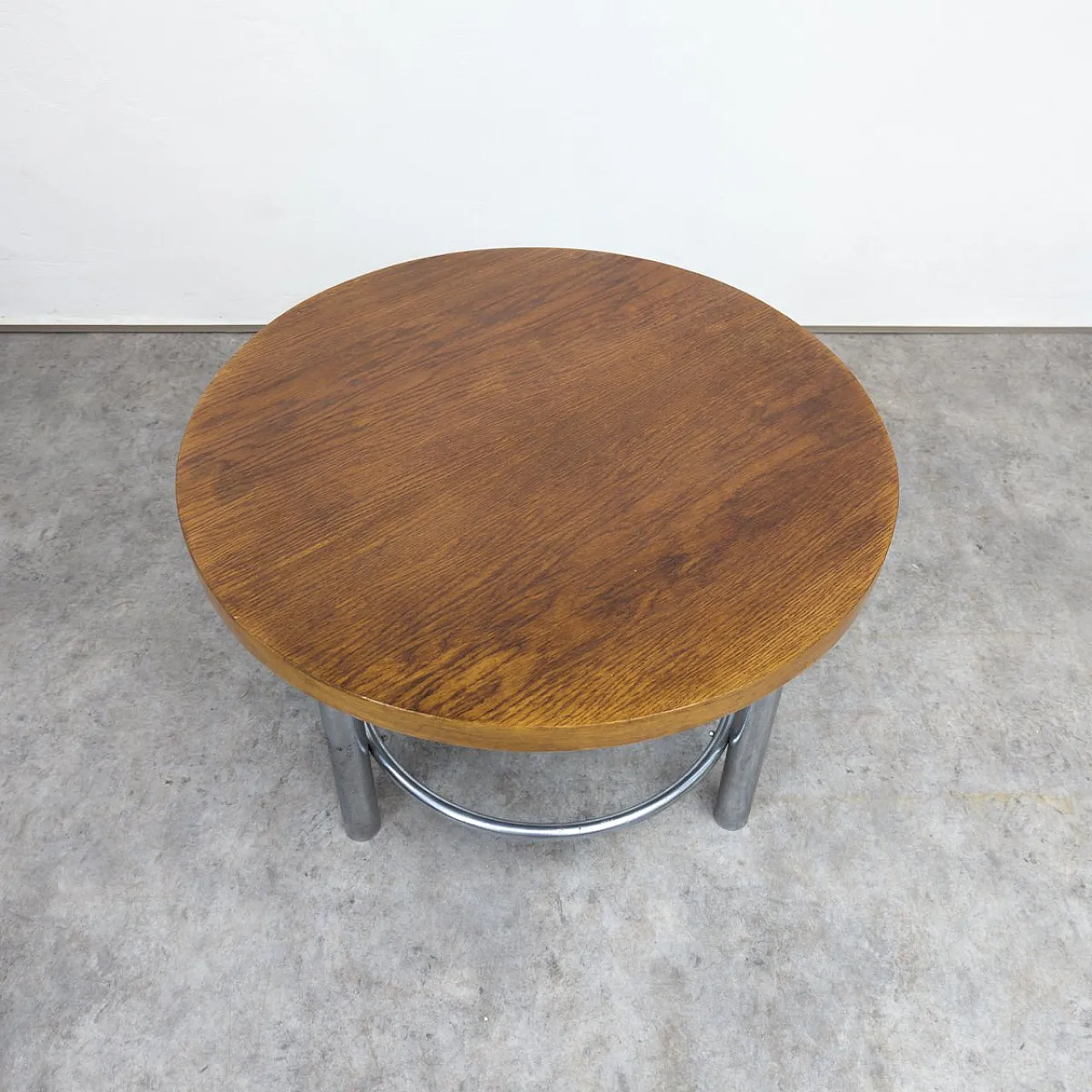 Tubular steel coffee table TN58 by Arnošt Beck for Mücke Melder, 1930s 6
