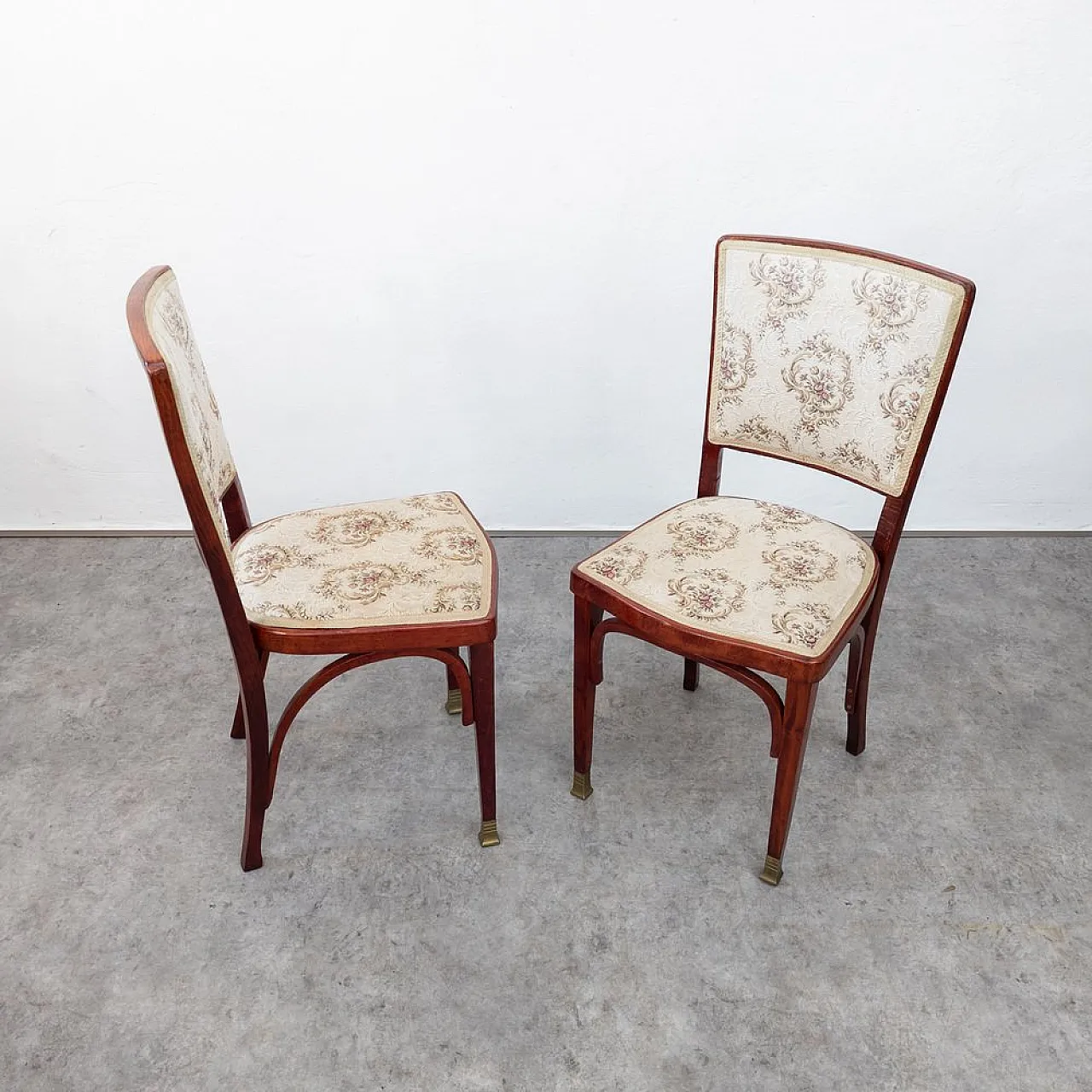 Pair of bentwood chairs by Gustav Siegel for J&j Kohn, 19th century 13