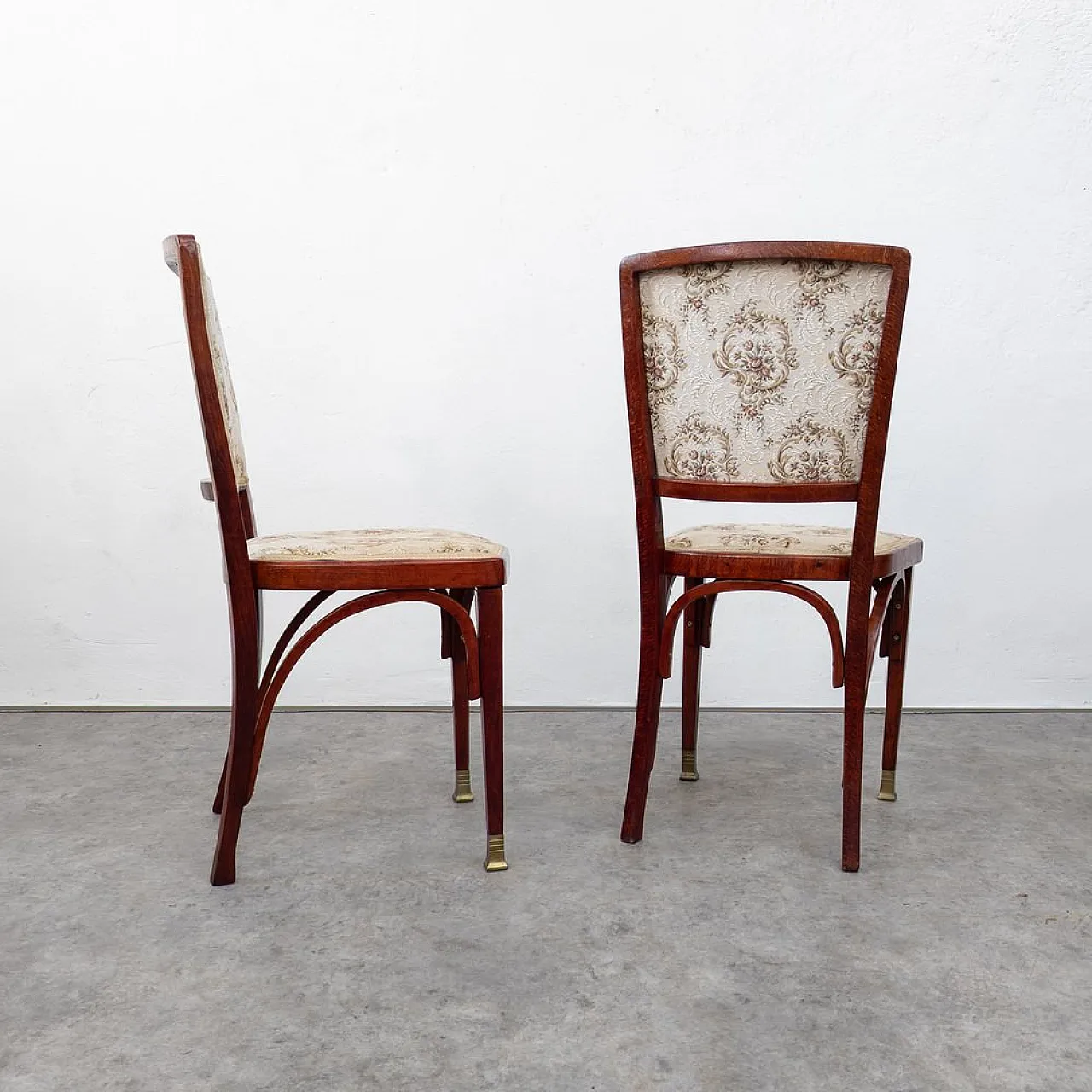 Pair of bentwood chairs by Gustav Siegel for J&j Kohn, 19th century 14