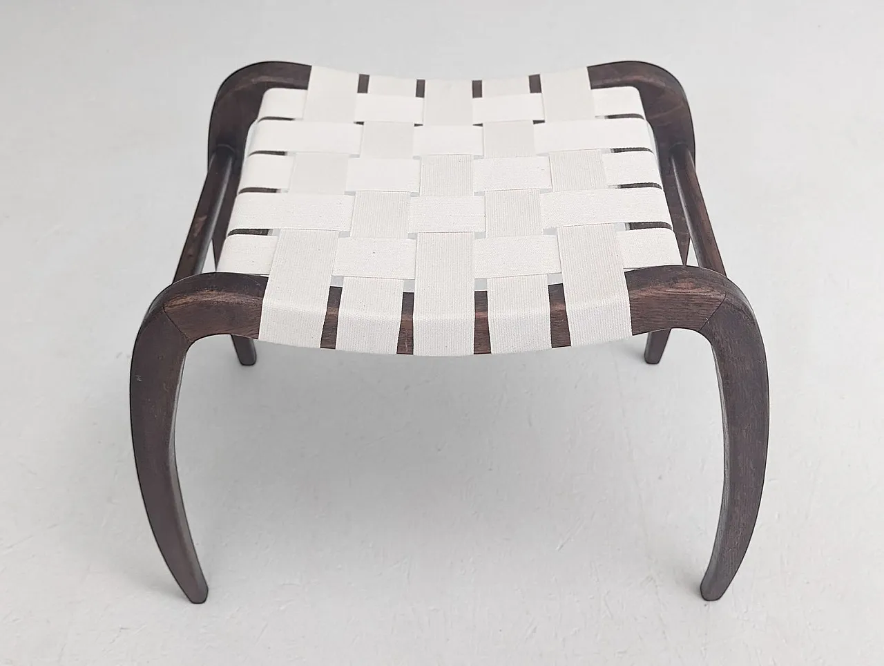 Pair of stools by Ladislav Bartoníček for Krásná Jizba, 1940s 8