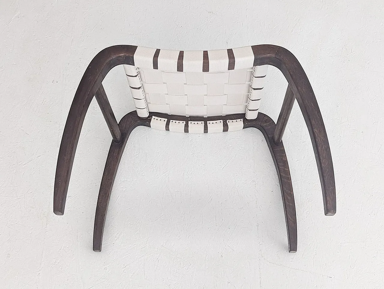Pair of stools by Ladislav Bartoníček for Krásná Jizba, 1940s 9