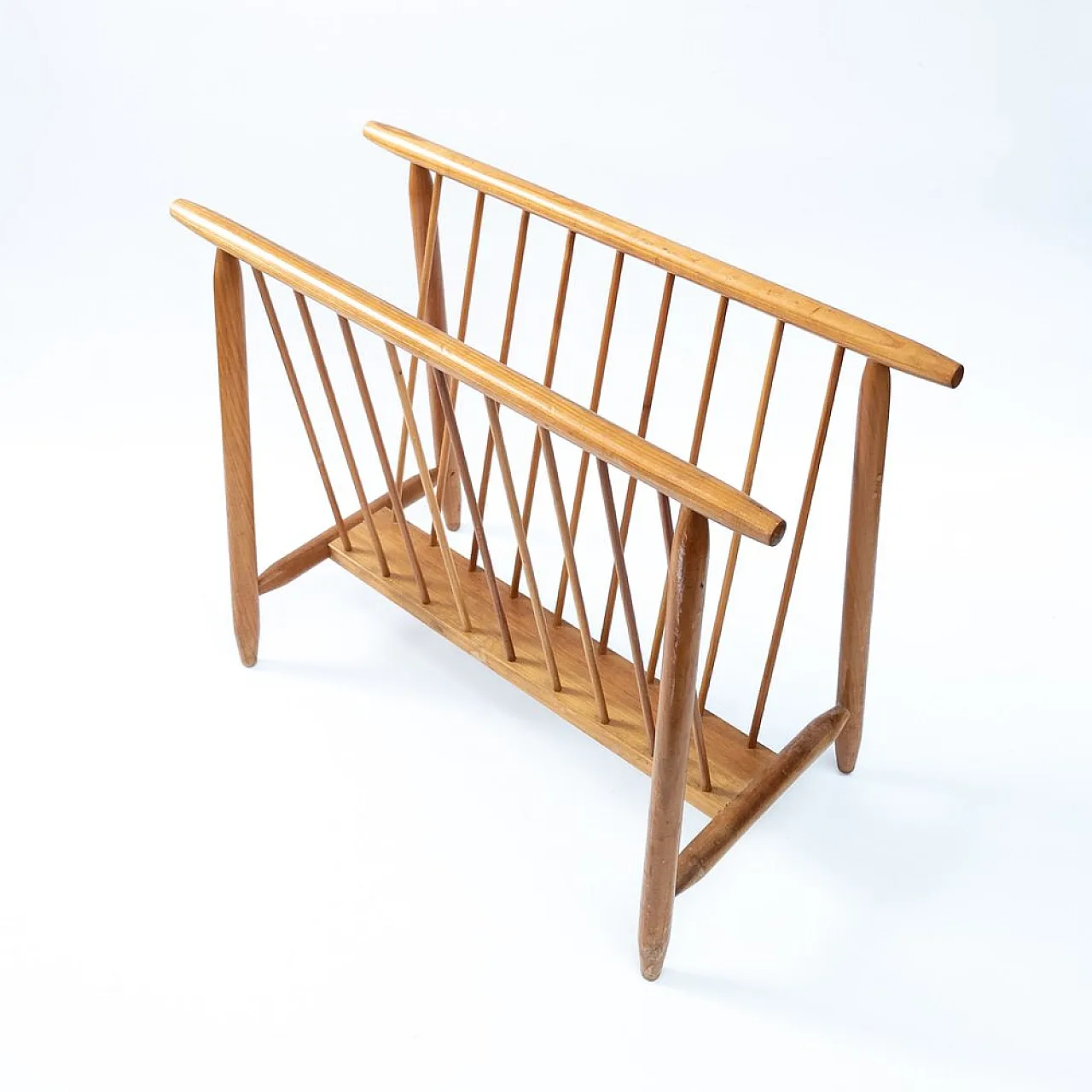 Mid-Century magazine rack from Úluv, 1960s 1