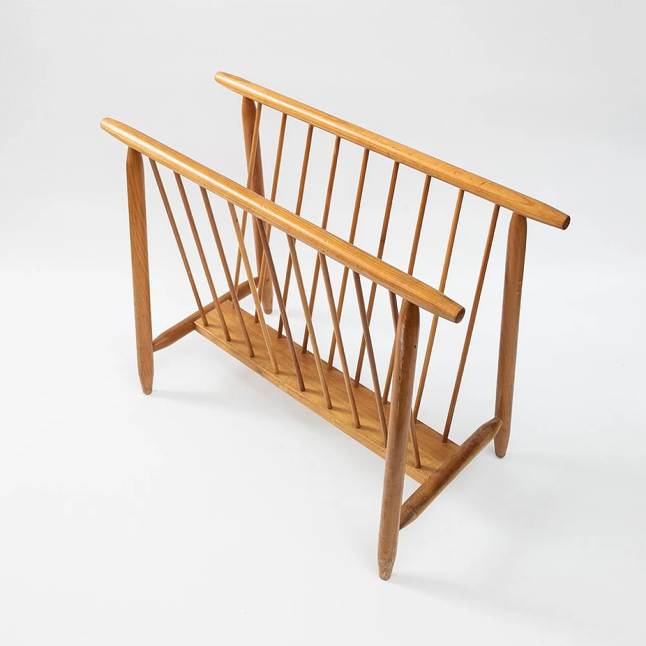 Mid-Century magazine rack from Úluv, 1960s 12