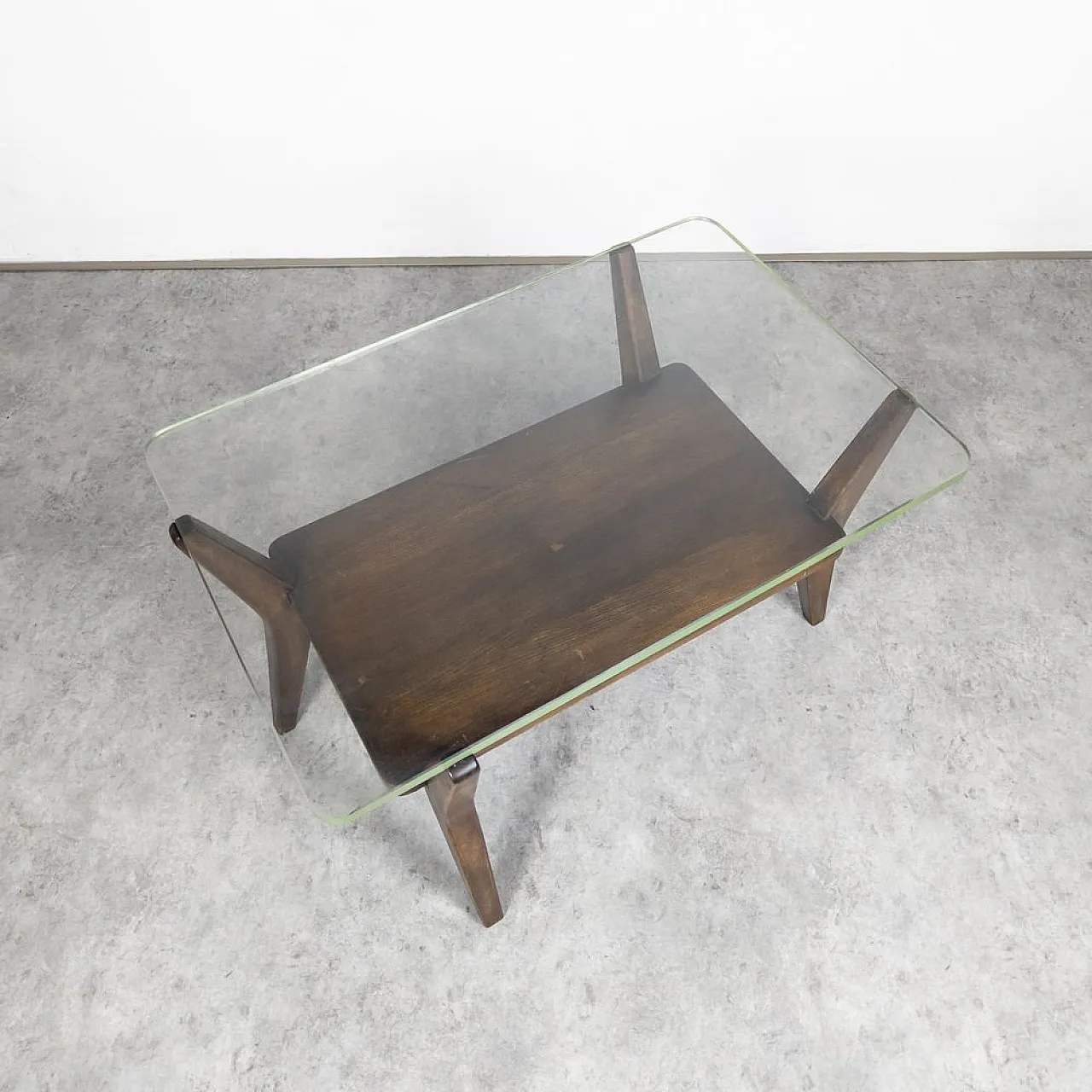 Modern coffee table by Jan Vaněk for Jizba, 1940s 3