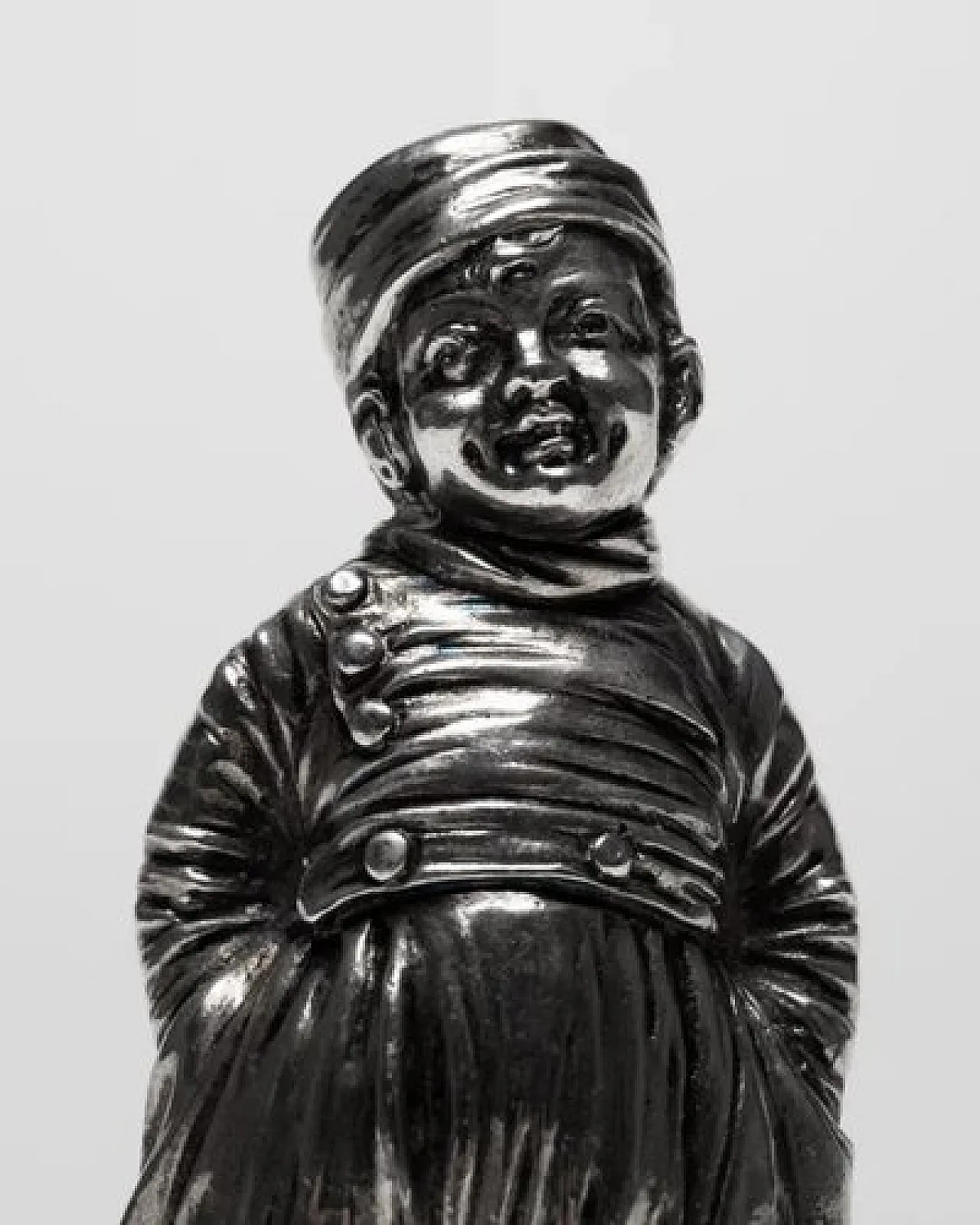 Olish silver miniature figure of a nobleman, 19th century 3