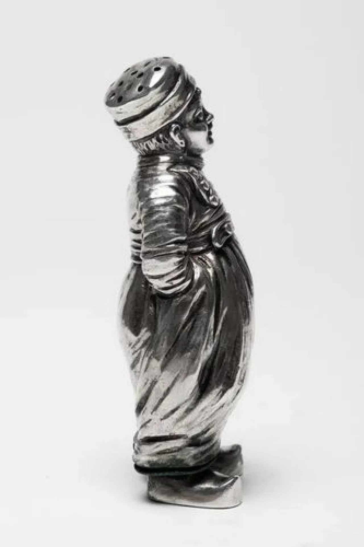 Olish silver miniature figure of a nobleman, 19th century 6