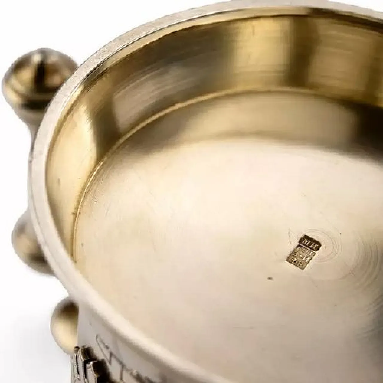 Bicchiere da tè neo-russo in argento con medaglioni in rilievo, '800 6