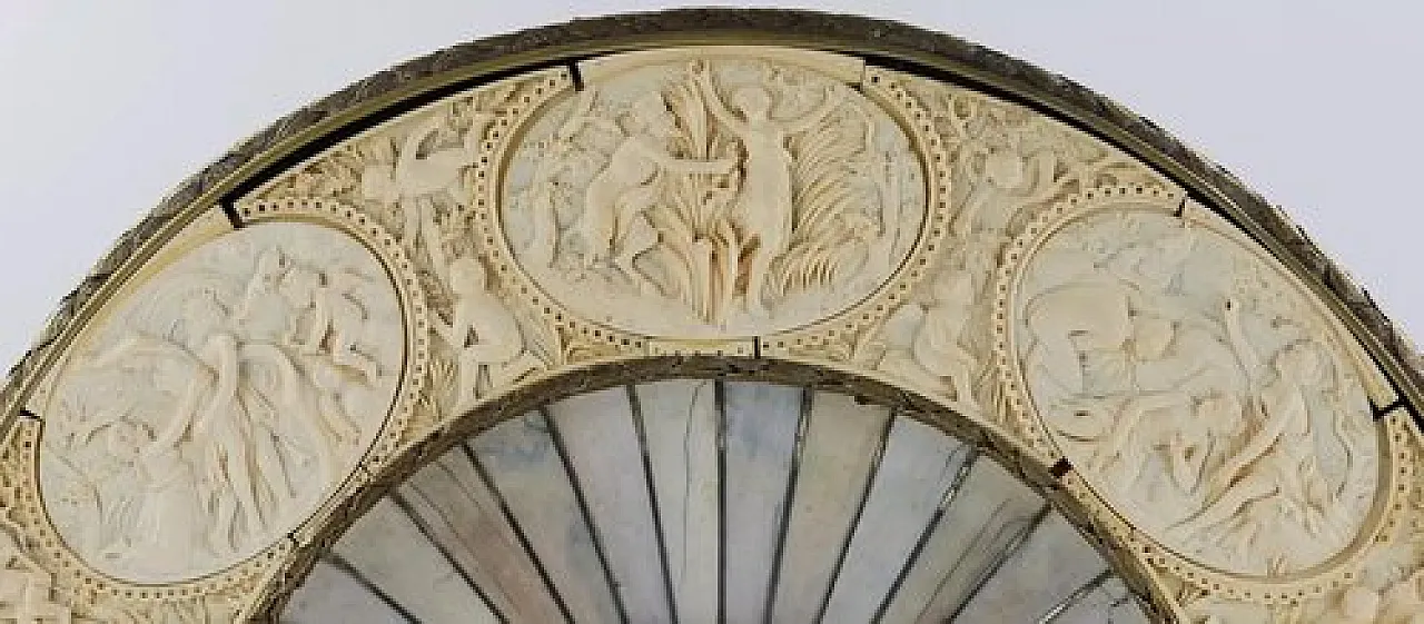 Piatto Bacchus alla maniera di Johann Michael Maucher, '800 5