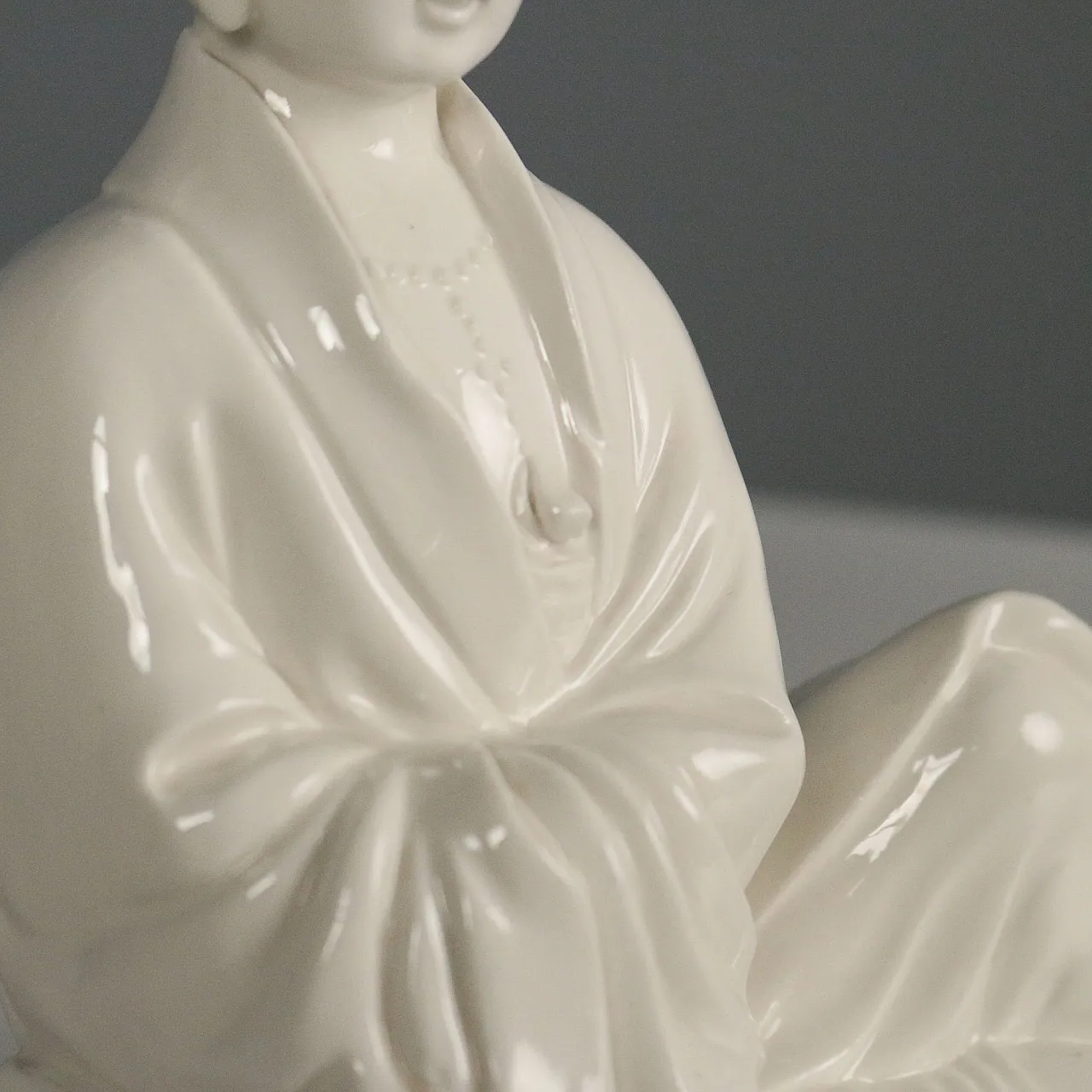 Guanyin in porcellana bianca, '900 5