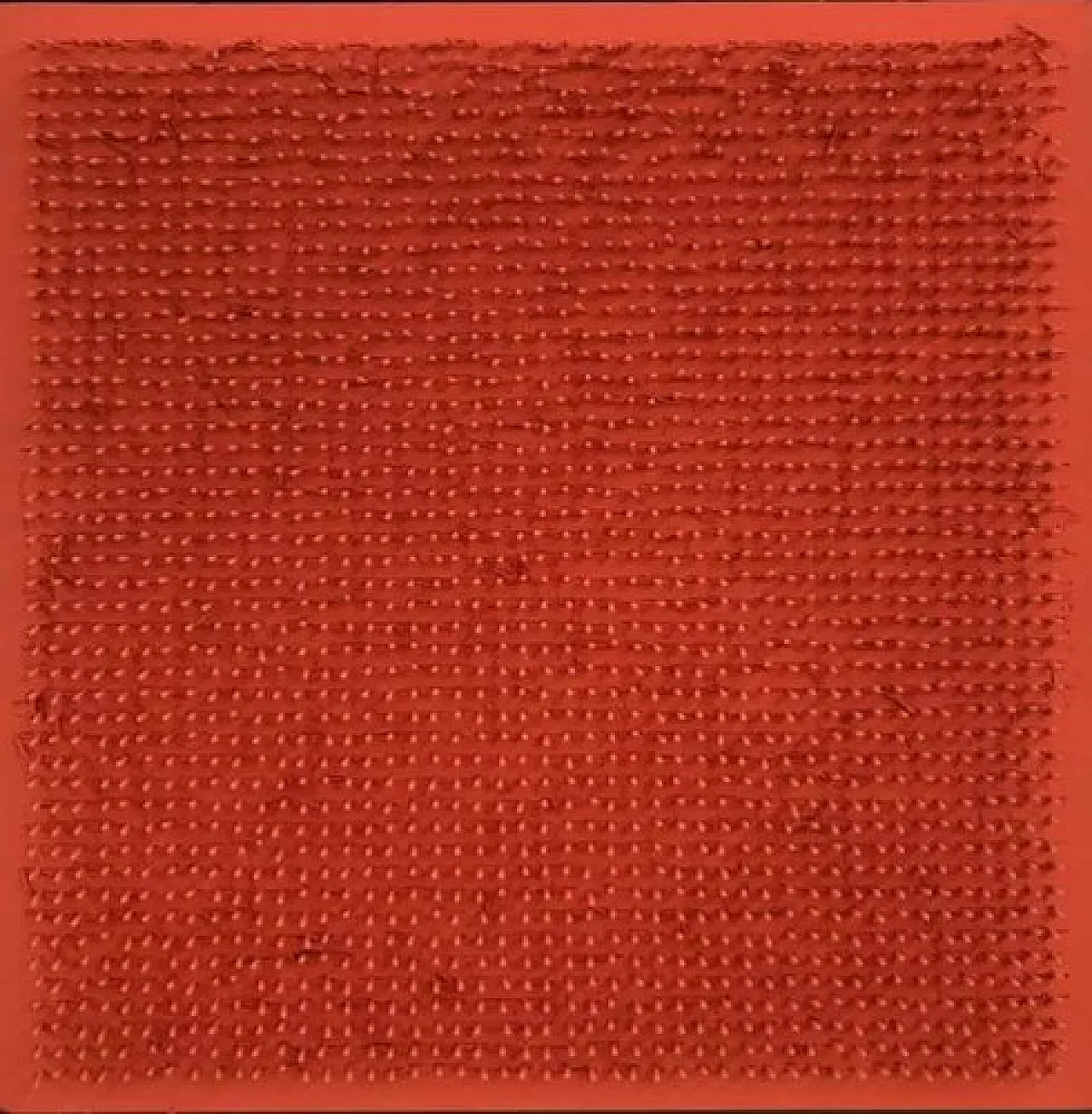 Bernard Aubertin, Clous, chiodi metallici su legno, anni '60 4