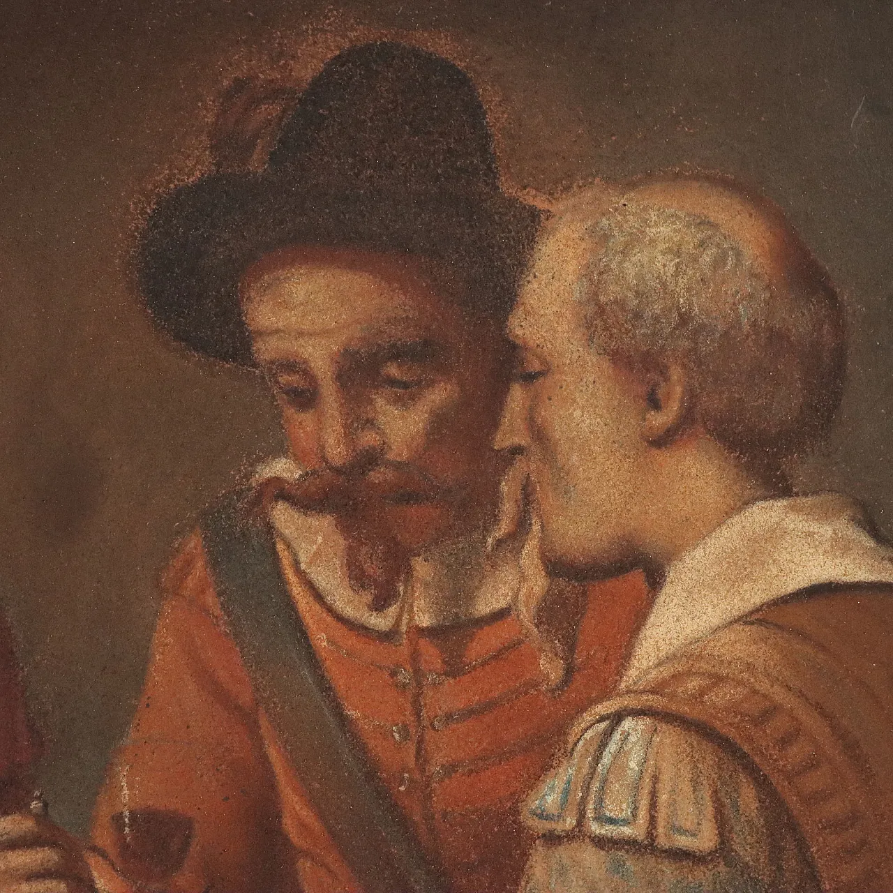 Painting The Chess Players, 19th century 4
