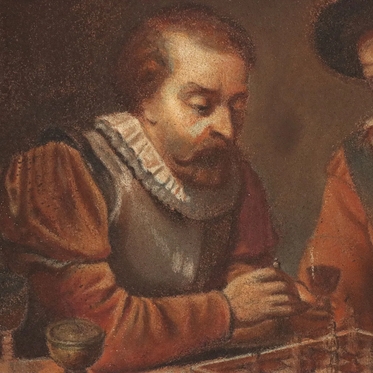Painting The Chess Players, 19th century 5