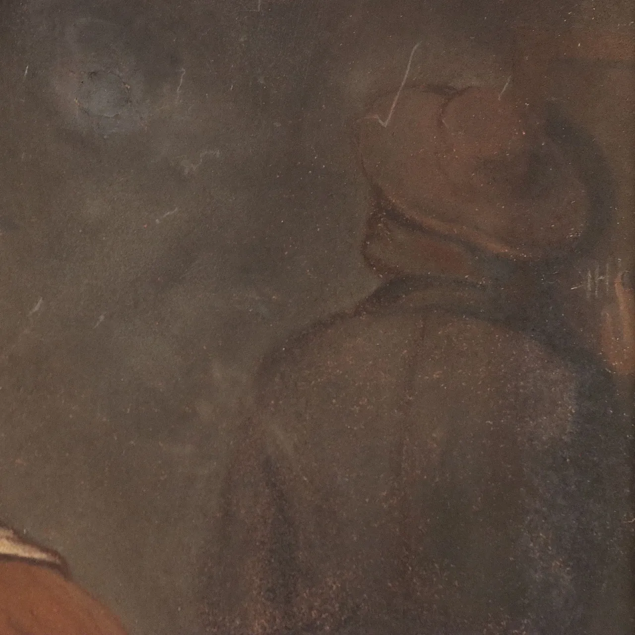 Painting The Chess Players, 19th century 8