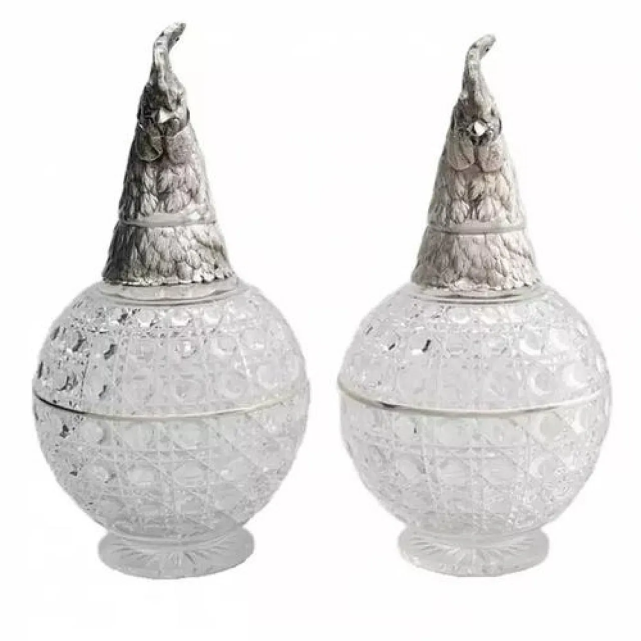 Pair of jugs by The Grachev Brothers Firm, St Petersburg, 20th century 2