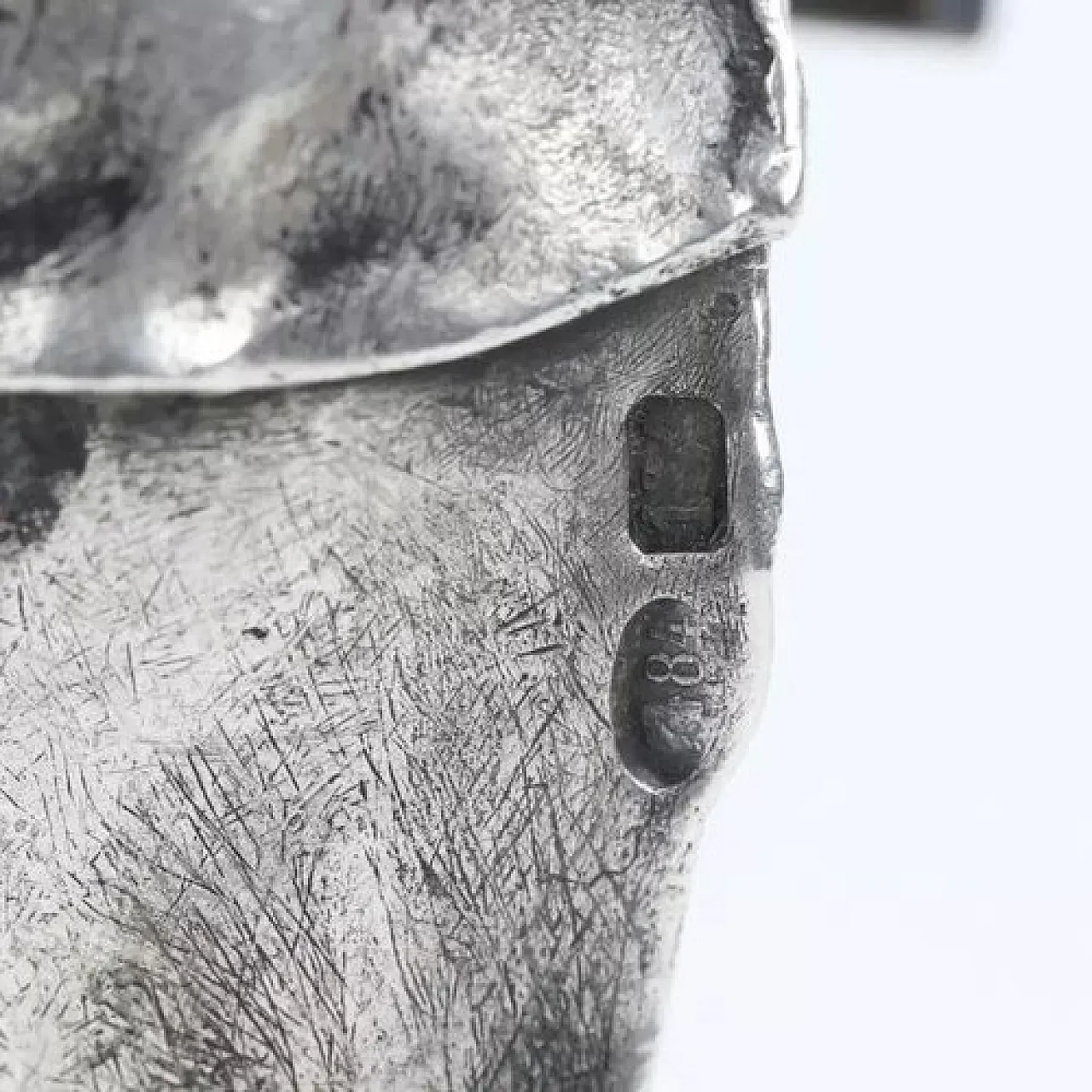 Silver mining engineer sculpture from Artel, early 20th century 2