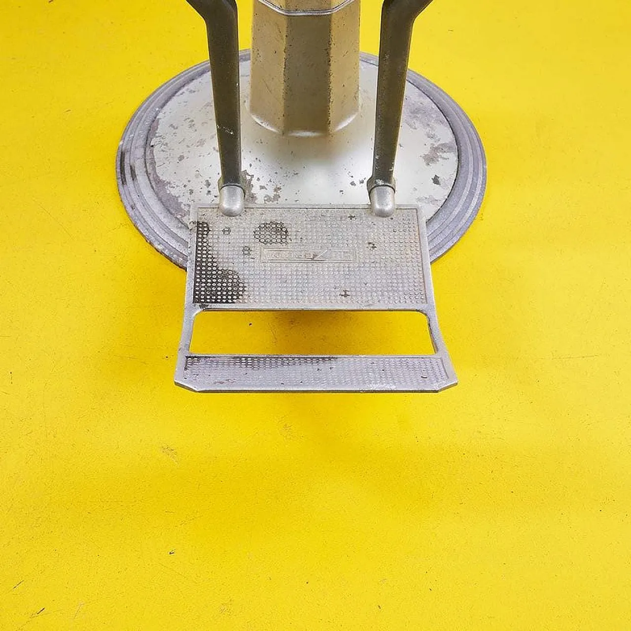 Metal barber stool, 1950s 2