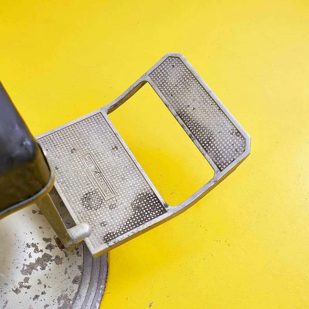 Metal barber stool, 1950s 8
