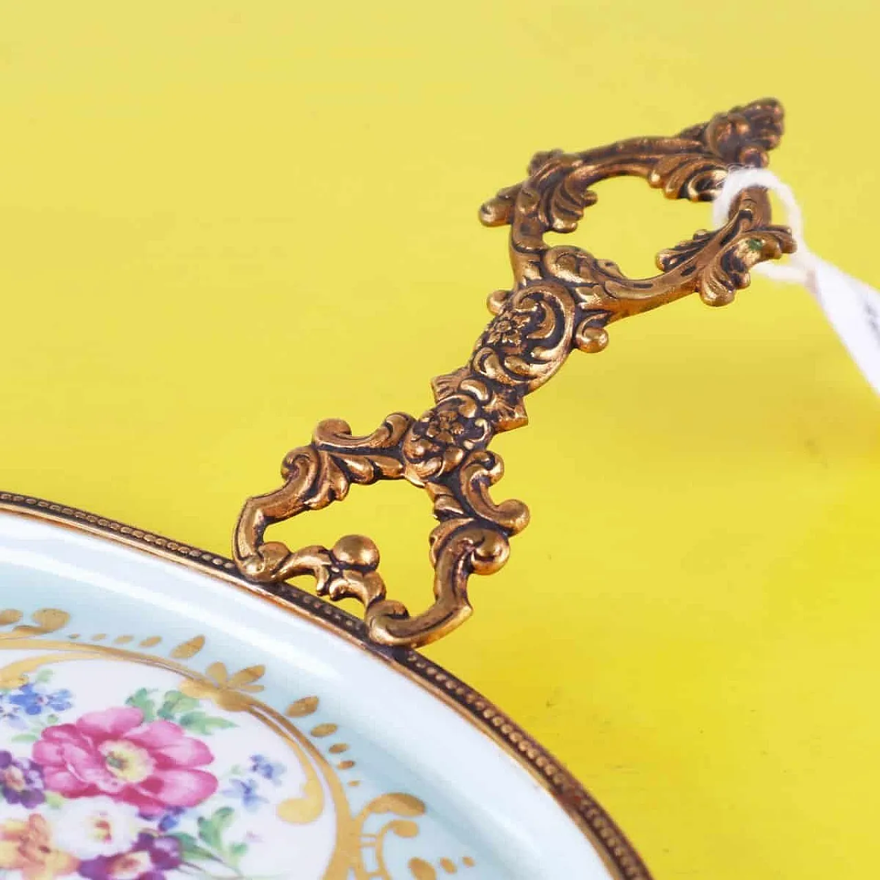 Limoges Ceramic Ashtray with Handle 5