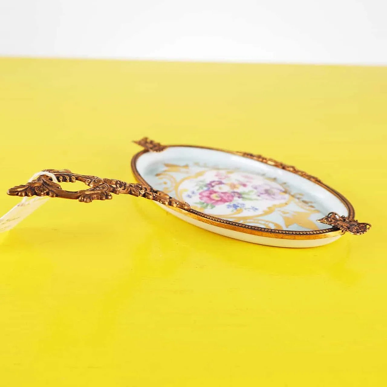 Limoges Ceramic Ashtray with Handle 7