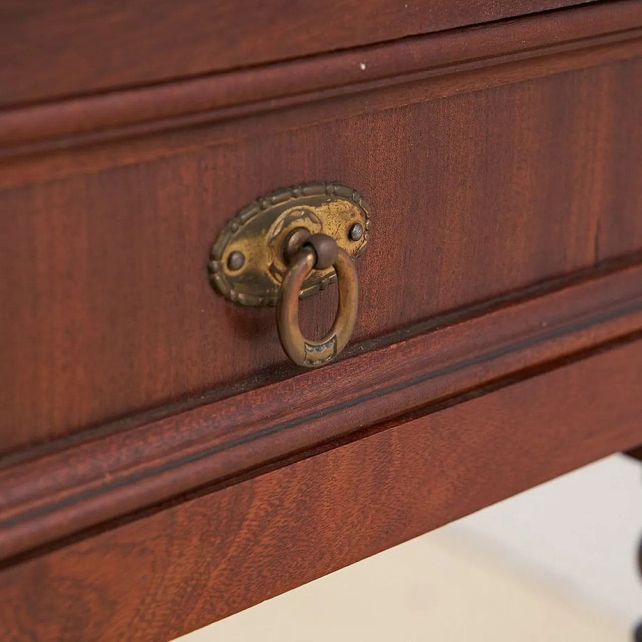 2 drawerDesk with Marble Top, 1930s 9