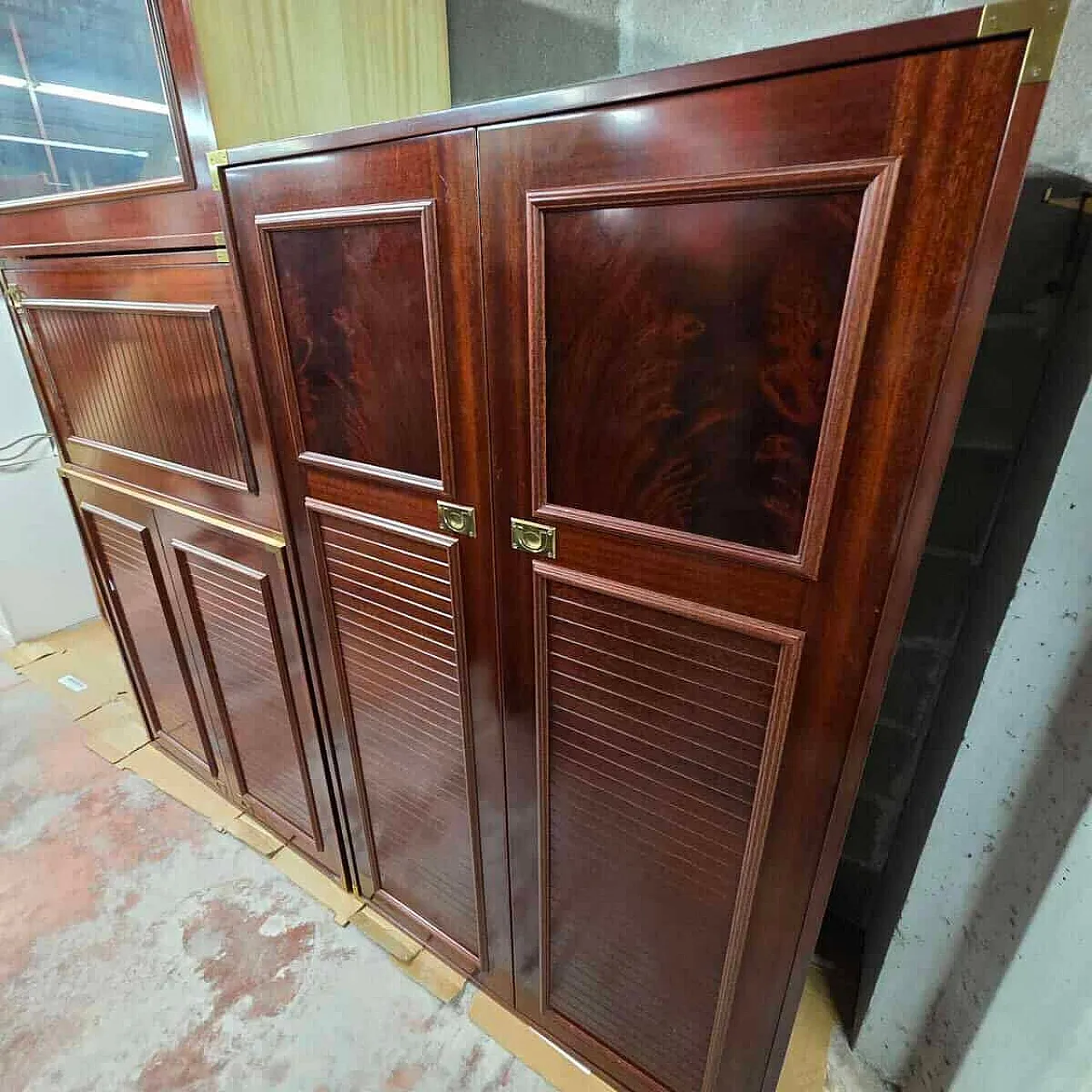 Marine-style bedroom wall unit, 20th century 10
