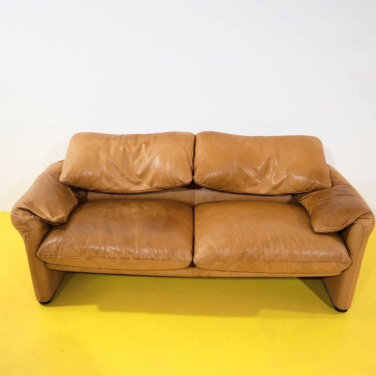 Maralunga living room by Vico Magistretti for Cassina, 1970s 2