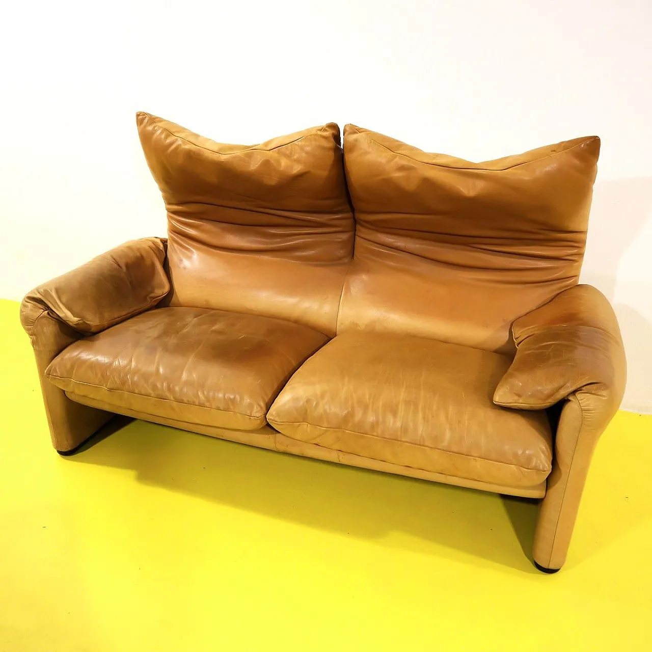 Maralunga living room by Vico Magistretti for Cassina, 1970s 10