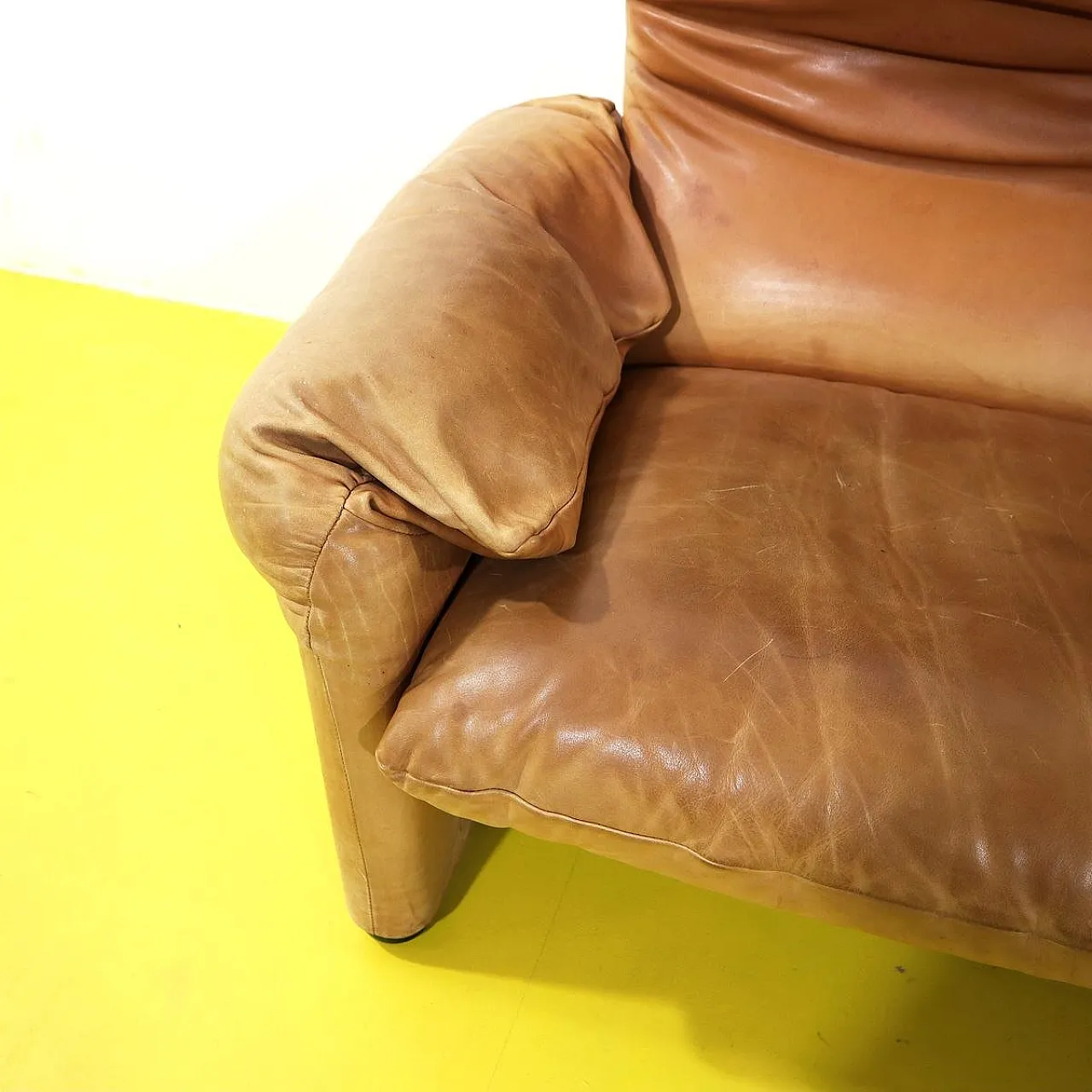 Maralunga living room by Vico Magistretti for Cassina, 1970s 11