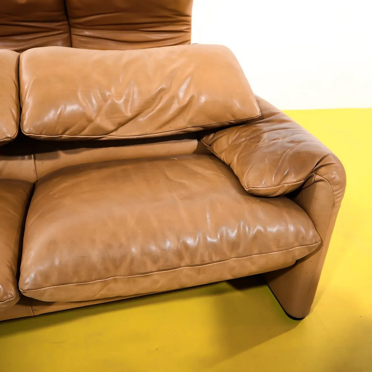 Maralunga living room by Vico Magistretti for Cassina, 1970s 16