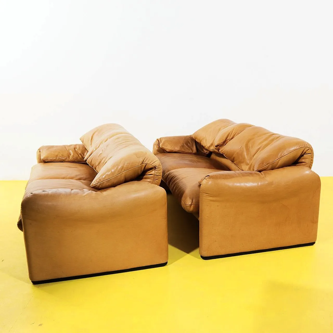 Maralunga living room by Vico Magistretti for Cassina, 1970s 18