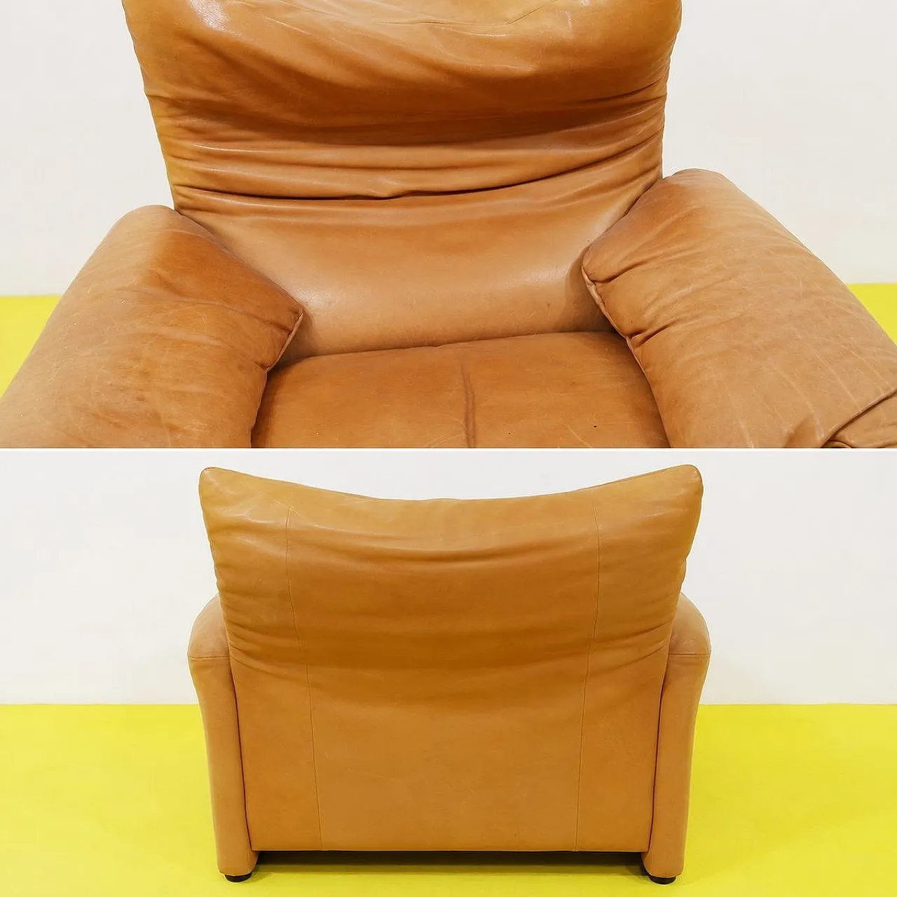 Maralunga living room by Vico Magistretti for Cassina, 1970s 28