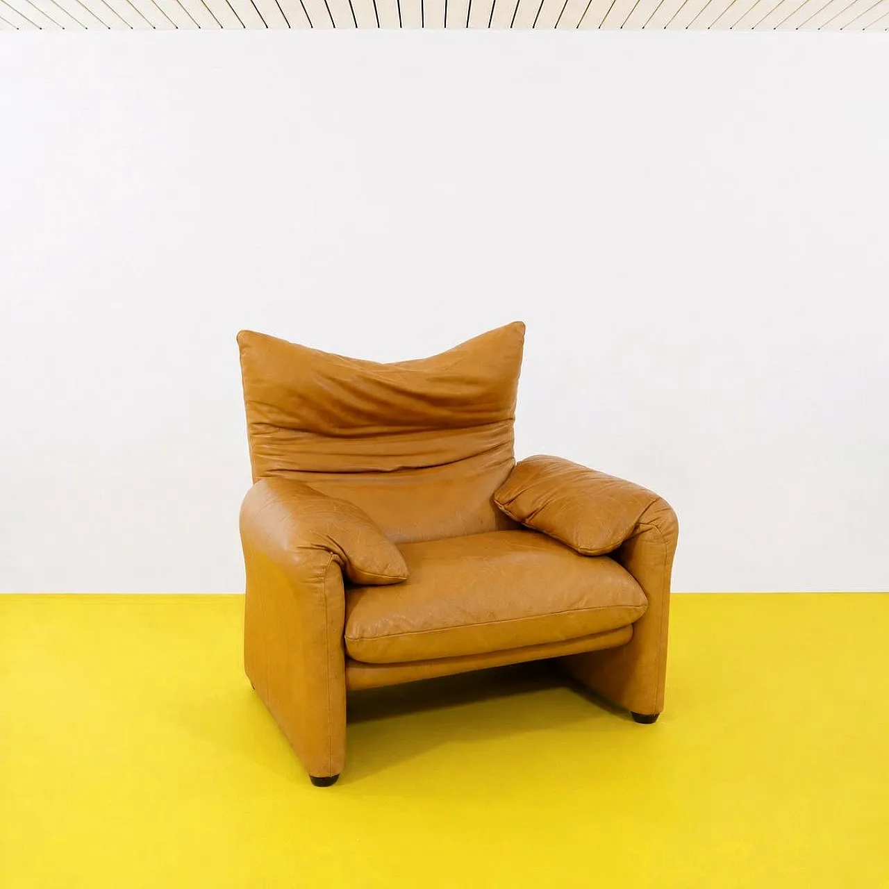 Maralunga living room by Vico Magistretti for Cassina, 1970s 29