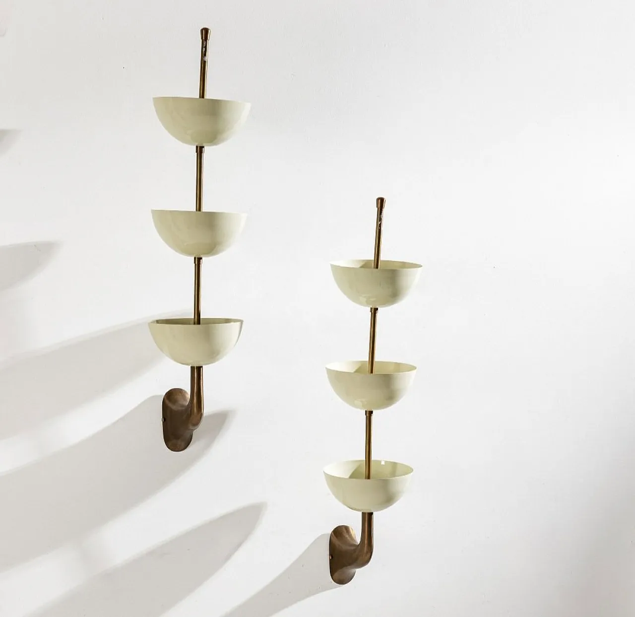 Pair of wall lamps, 1980s 1