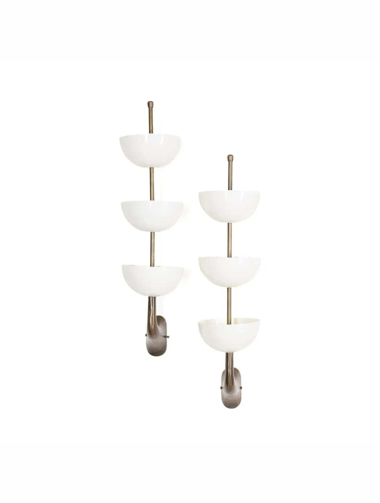 Pair of wall lamps, 1980s 3