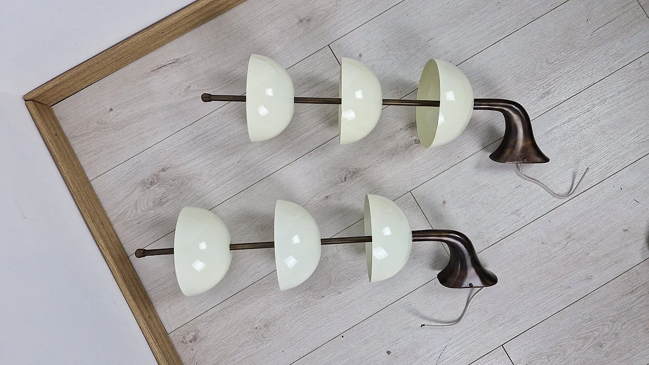 Pair of wall lamps, 1980s 14