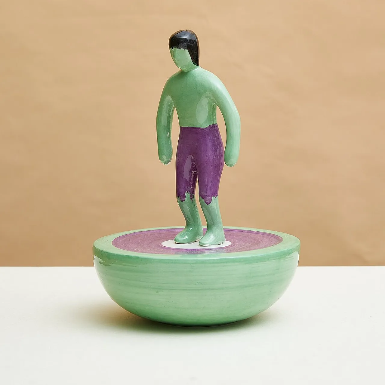Sculpture in double-mold ceramic by Artigianato Italiano, 2000s 1