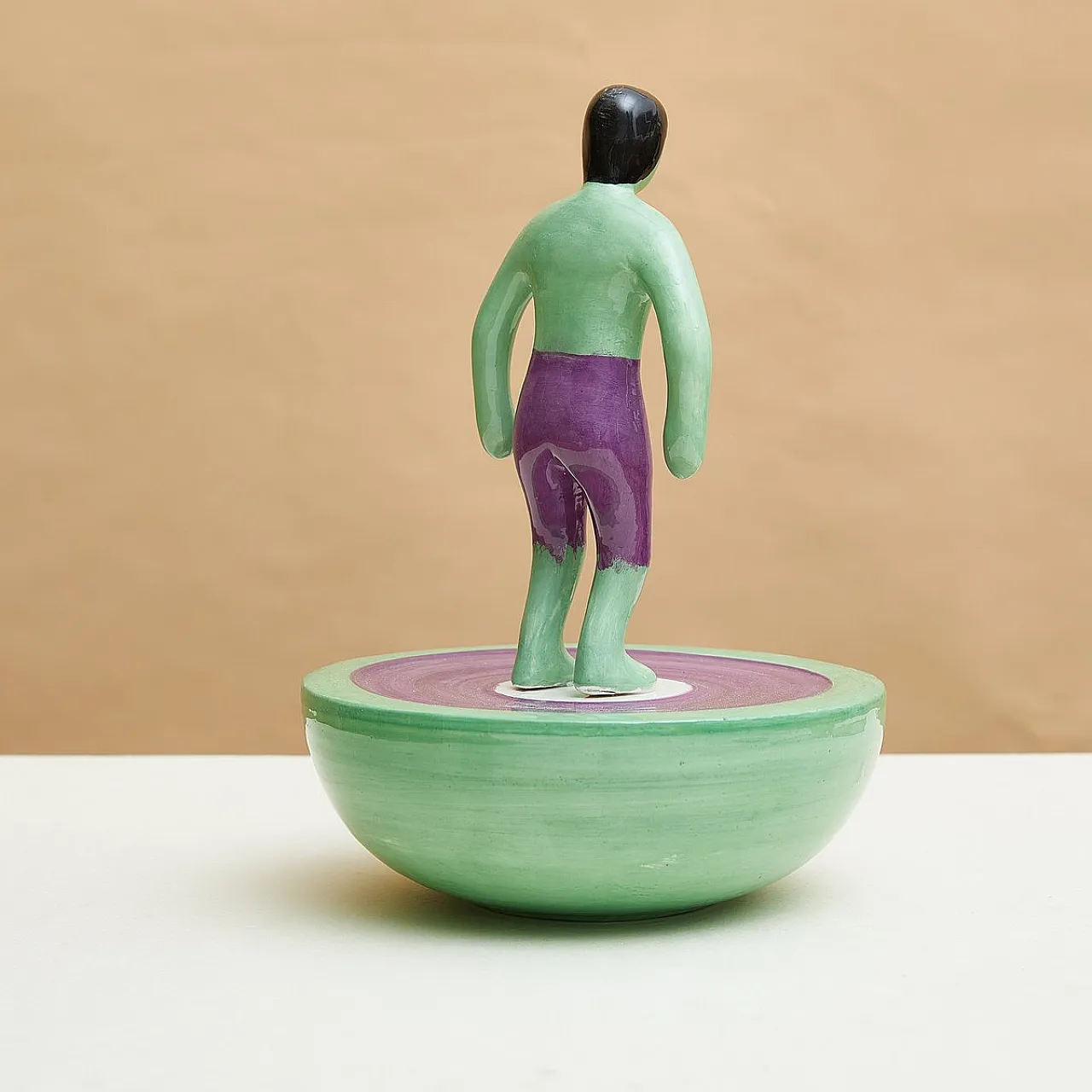 Sculpture in double-mold ceramic by Artigianato Italiano, 2000s 2