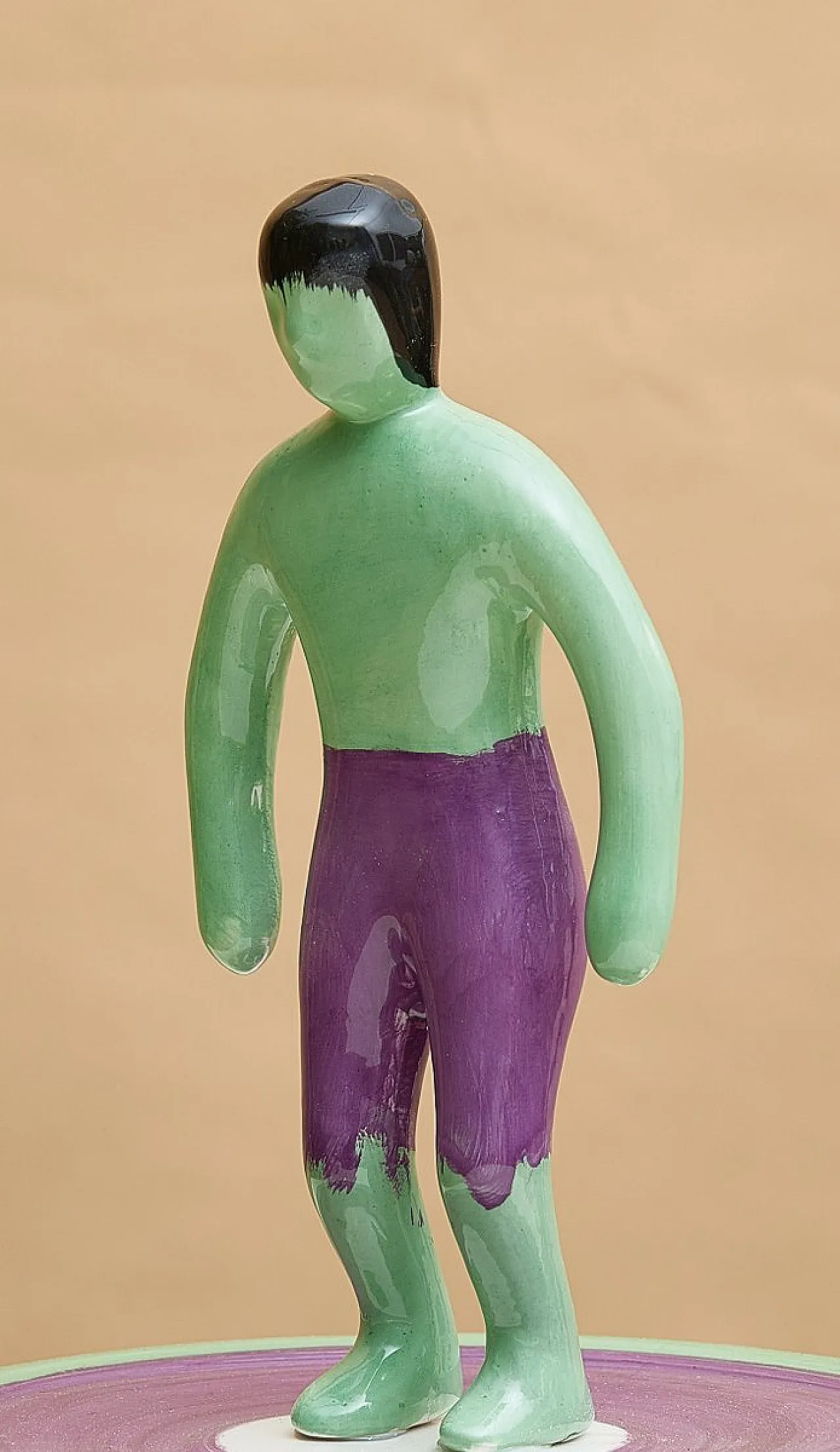 Sculpture in double-mold ceramic by Artigianato Italiano, 2000s 3