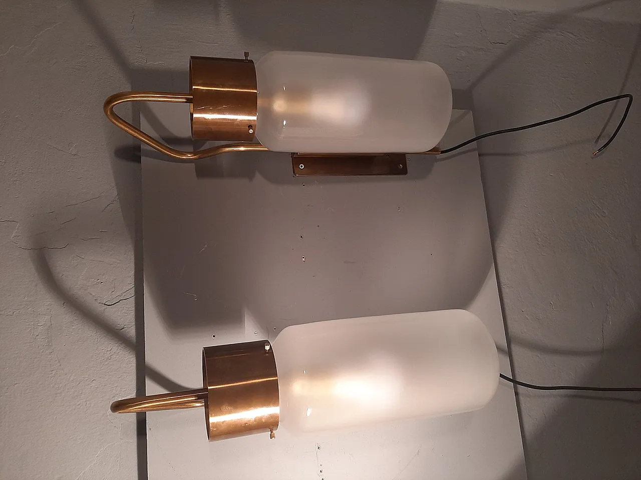 Pair of LP10 Bidone light by L.Caccia Dominioni for Azucena, 1990s 2