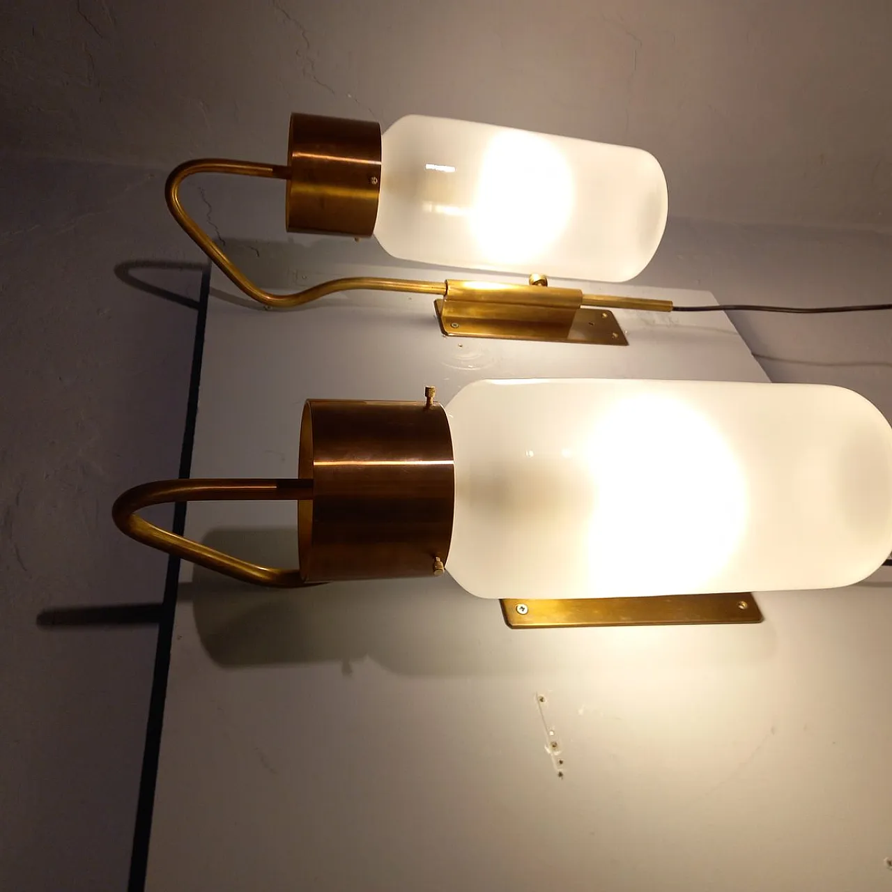 Pair of LP10 Bidone light by L.Caccia Dominioni for Azucena, 1990s 8