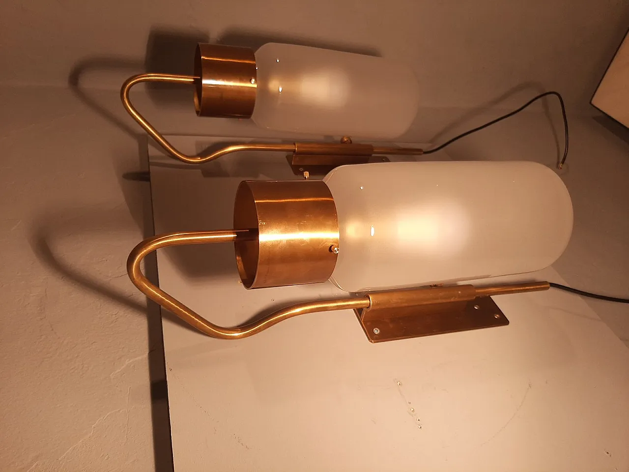 Pair of LP10 Bidone light by L.Caccia Dominioni for Azucena, 1990s 10