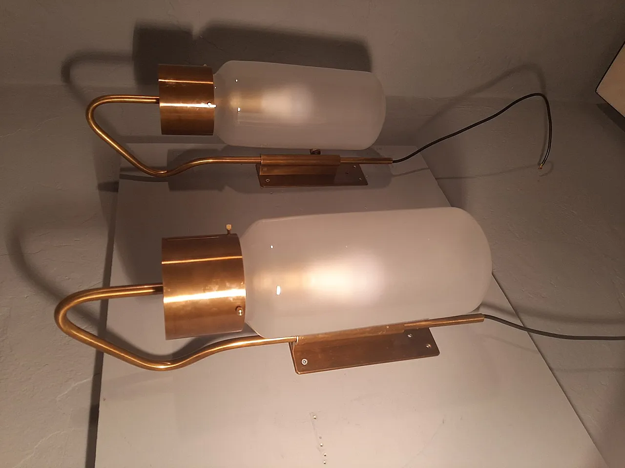 Pair of LP10 Bidone light by L.Caccia Dominioni for Azucena, 1990s 13